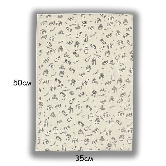 Хартия за сервиране 35х50 см. Маслоустойчива x 1000 ( 7.80 кг.)